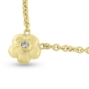 Billede af Collie hyldeblomst 8,4 mm. brill. 0,05 w/vs. 45 cm. 14 kt