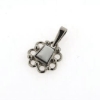 Billede af Tand vedh. m. patz 925 s