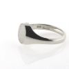 Billede af Ring, Signetring oval plade 11*9,5 mm. 14 kt. hvg.