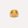 Billede af IX Studios Octagon Signet ring sølv forgyldt (str 48-66)