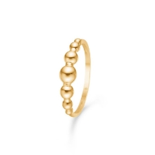 Billede af Mads Z "Alba" ring 8 kt. guld (str. 50)
