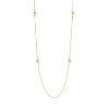 Billede af Spirit Icons Belle halskæde 14 karat guld med 0,08 ct. w/vs 45 cm.  