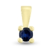 Billede af Dream Delux vedhæng m. safir 4,0 mm. ca. 0,35 ct. 14 kt. 