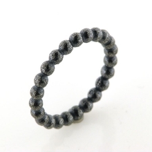 Billede af Ring kugler hele vejen rundt, br. 2,7 mm. massiv, str. -59. 925 s. oxyd Billede af Ring kugler hele vejen rundt, br. 2,7 mm. massiv, str. -59. 925 s. oxyd
