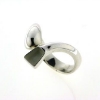 Billede af Ring m. 1 tand 925 s