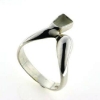 Billede af Ring m. 1 tand 925 s