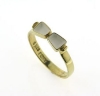 Billede af Tandring 2 tand (incl. ny ring) 14 kt