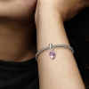 Billede af Pandora To-tonet familietræ og hjerte charm sølv m. krystal + cz