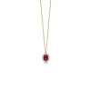 Billede af Mads Z vedhæng 14 kt "Royal Ruby" m rubin og ialt 0,12ct w/si