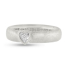 Billede af Ring dia. hjerte slib 0,25 tw/vvs. 14 kt. hvg.