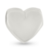 Billede af Vedhæng "Chunky Heart" hjerte 14 karat hvidguld