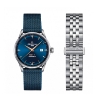 Billede af Certina DS-1 Powermatic 80 automatic blå stål bundle med stål + natorem