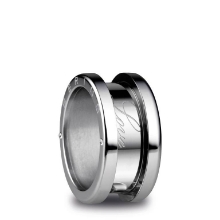 Billede af Bering ring Arctic Symphony poleret stål - str. 50 (5)