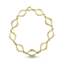 Billede af Armlænke "Dimensions" 8 karat guld (22 cm) 