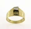 Billede af Tand ring m. 1 tand 14 kt