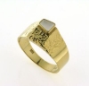 Billede af Tand ring m. 1 tand 14 kt