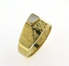 Billede af Tand ring m. 1 tand 14 kt