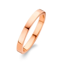 Billede af Spirit Icons, ring, Raw, sølv rosafg, str. 48