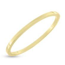 Billede af Armring firkantet  rekt. tråd br. 4,0* tyk. 2,5 mm. (indv. dia. 65 mm.) 8 kt.