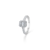 Billede af Mads Z "Elizabeth" ring 14 kt. hvidguld 0,33 ct. W.SI brillanter (str. 50-60)