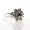 Billede af Gigt ring (kan åbnes) med roset 14 kt. hvg.