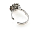 Billede af Gigt ring (kan åbnes) med roset 14 kt. hvg.