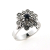 Billede af Gigt ring (kan åbnes) med roset 14 kt. hvg.