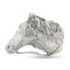 Billede af Ring med hestehoved (hest) 925s.