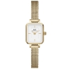 Billede af Daniel Wellington Quadro Mini dameur stål gulddoublé 3bar 15mm