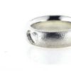 Billede af Ringe sølv, herrering 7,2 mm., damering 3,9 mm. med brill. 0,01 w/vs.