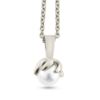 Billede af Vedhæng perle, grabber sv. kp.  6-6½ mm. 14 kt. hvg.