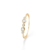 Billede af Mads Z "Blanca" ring 8 kt. guld m. cz (str. 50-60)