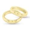 Billede af Vielses & Forlovelses ringe, profil oval ca. 4,6*2,7 mm.  SE VARIANTER og priser