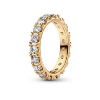 Billede af Pandora Funklende Række Eternity ring forgyldt metalblanding m. cz (str. 48-60)