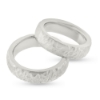 Billede af Vielses & Forlovelses ringe, bred. 6,0 mm. tk. 2,6 mm. 925s.