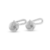 Billede af Kjoleknapper / brystknapper knude, massiv dia. 8,0 mm. 14 kt. hvg.
