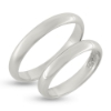Billede af Vielses & Forlovelses ringe 925 s. (br. 3,5 mm. tk. 1,5 mm.)