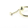 Billede af Piercing smykke, 3 brill. a 0,03 w/vs. 14 kt.