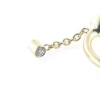 Billede af Piercing smykke, 3 brill. a 0,03 w/vs. 14 kt.