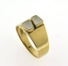 Billede af Tand ring 14 kt. fac. 4,3 gr