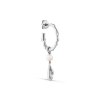 Billede af Jane Kønig Drippy Hoop with Pearl Drop sølv  (1stk)