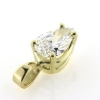 Billede af Vedhæng med dråbeformet diamant ca. 1,5 ct. (9,4*6 mm.) 14 kt.