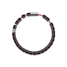 Billede af Mads Z Black Sun sølv armbånd "Black´s Beach" 21cm