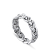 Billede af Jane Kønig Big Braided ring sølv flet (str. 46-60)
