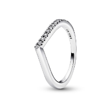 Billede af Pandora ring - Wish Half Sparkling - str. 50
