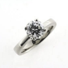 Billede af Ring 4 grab. fatning, syn. sten, 8,0 mm. 925s. Billede af Ring 4 grab. fatning, syn. sten, 8,0 mm. 925s.