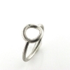 Billede af Ring Circles brill. 0,01 w/vs. 11 mm. 925s (overflade sand)