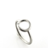 Billede af Ring Circles brill. 0,01 w/vs. 11 mm. 925s (overflade sand)