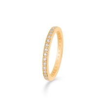 Billede af Mads Z 14 kt. ring "Poetry" m.0,33ct. brill. W.SI str 52