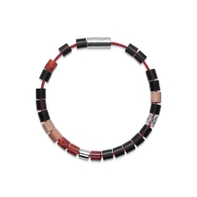 Billede af Mads Z Black Sun Montanita Beach sølv armbånd 16,5 cm